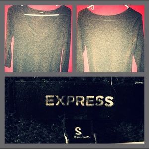 A dark grey dress from express 40$ make and offer